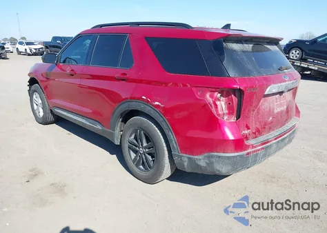 2021 Ford Explorer Xlt z USA, uszkodzony, nr VIN 1FMSK7DH9MGA81598